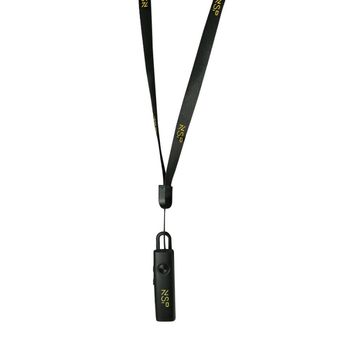 NSP BLUETOOTH HEADSET BN400 V5.0 + HANGER CLIP FOR STRAP BLACK