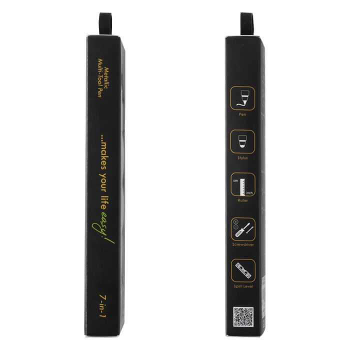 NSP 7 IN 1 METALLIC MULTI-TOOL PEN BLUE