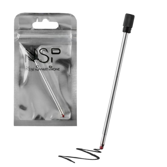 NSP REPLACEMENT TYPE D INK WITH SCREW HEAD FOR NSP PEN-UNIVERSAL BLACK